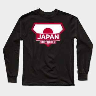 Japan Super Flag Supporter Long Sleeve T-Shirt